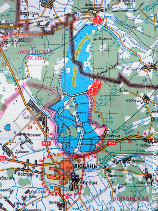 Карта Любанского водохранилища.jpg
