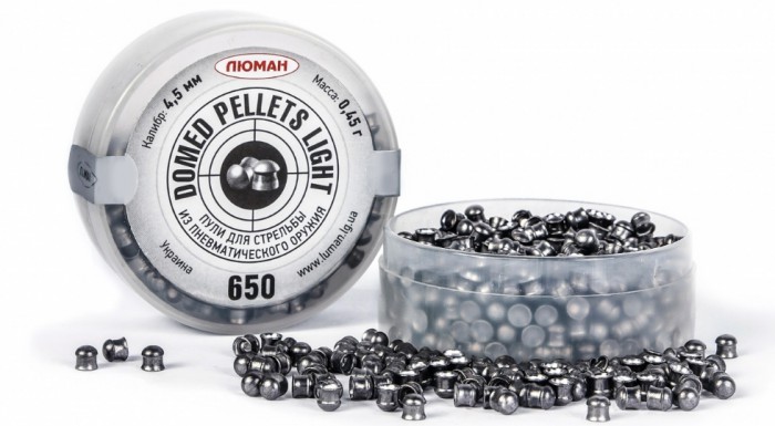 Domed pellets Light (круглоголовая)4,5 мм 0,45гр (650шт).jpg (301.53 КБ) Просмотров: 14514 Domed pellets Light (круглоголовая)4,5 мм 0,45гр (650шт).jpg